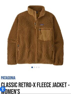 NWT Women’s Patagonia Classic Retro-X Fleece Jacket - Size L